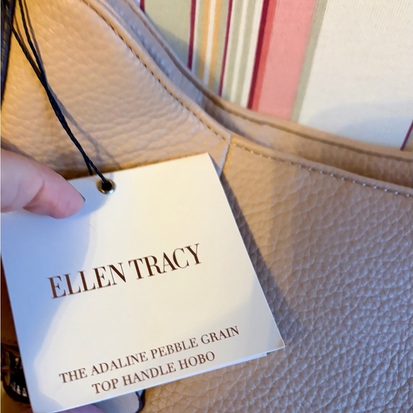 Great Deal! NWT Ellen Tracy Adaline Hobo Bag - Tawny (MSRP $178) - Picture 3 of 12